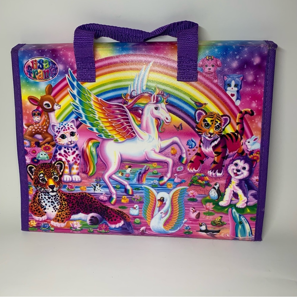 2016 Lisa Frank Unicorn Trifold Portfolio
School Binder Folder 10x13